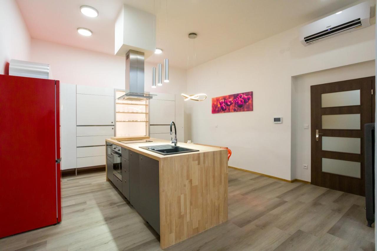 Luxusni Velky Apartman S Terasou V Centru Litomysle Luaran gambar